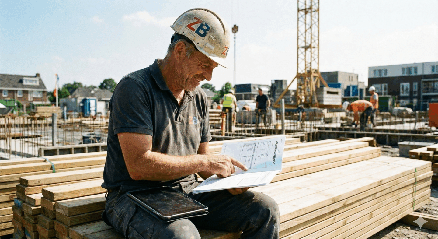 ZZP'er met checklist